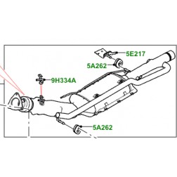 LR134916 | Catalizzatore E Filtro Particelle Emissioni + DPF Giappone, Emissioni EU6 + DPF		 