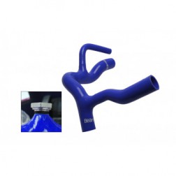 BA10756 | Tubo del liquido di raffreddamento in silicone in blu adatto per veicoli Defender 2.5L TD5 (include: solo tubo superiore)